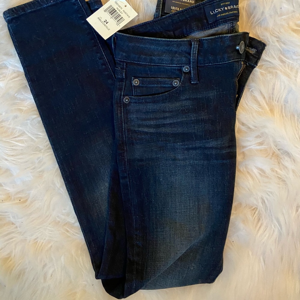New with tag lucky dark wash jeans
